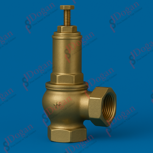 Sarı İtalyan Köşe Emniyet Ventili